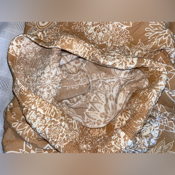 Lotus and Luna Harem Pants | Smocked Waist | Boho Floral | Made in Thailand - Picture 9 of 11